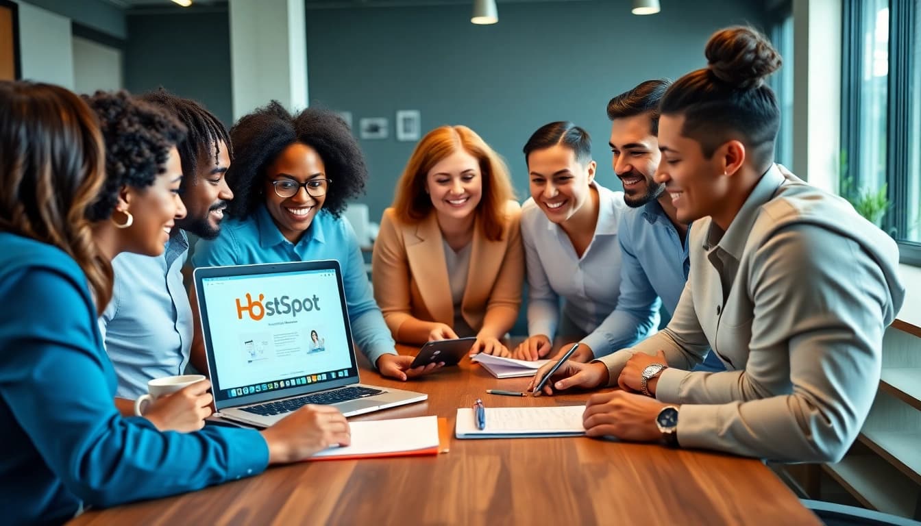 Utilize hubspot free resources for effective digital marketing collaboration.