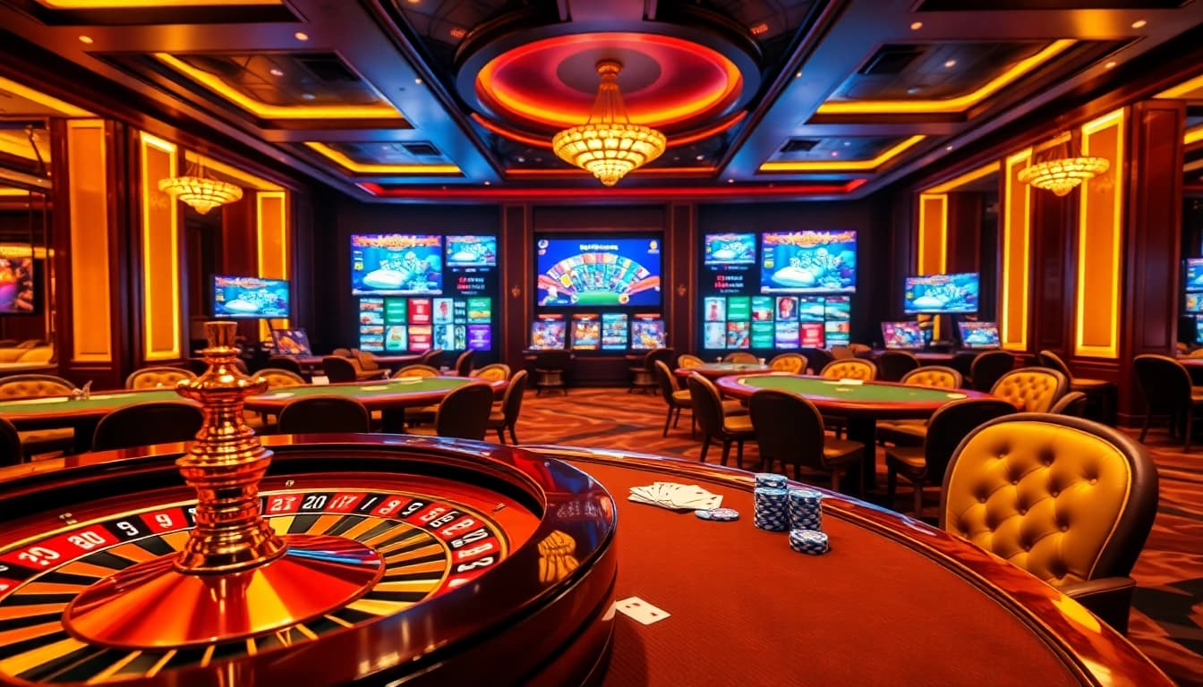 Découvrez la frénésie vibrante de site de casino en ligne avec des tables de jeu luxueuses et des interfaces en ligne immersives.