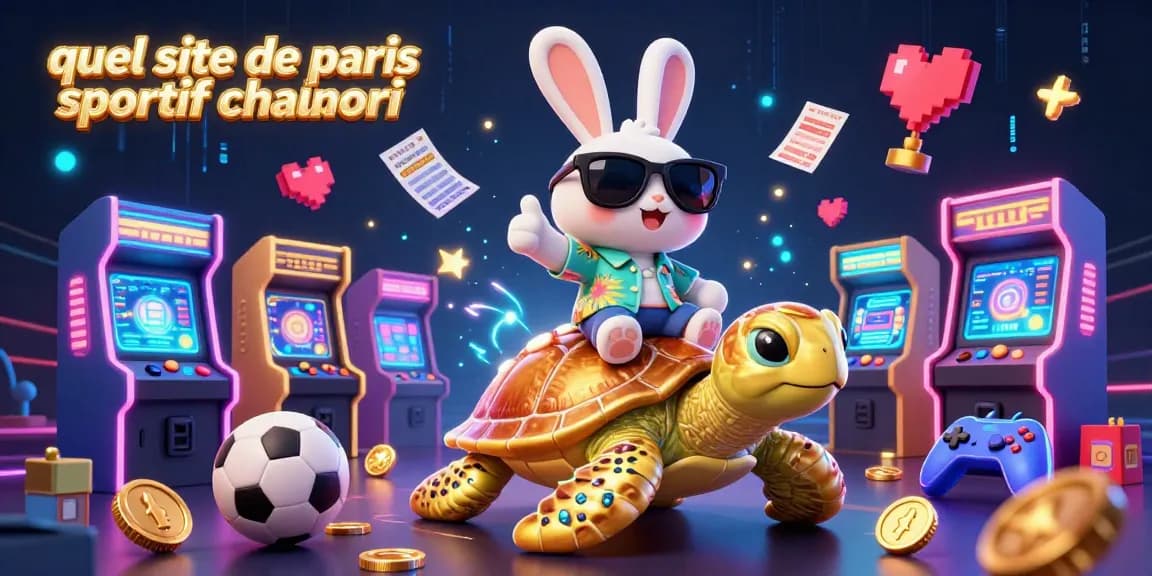 Découvrez quel site de paris sportif choisir avec notre illustration colorée et animée, idéale pour les parieurs.