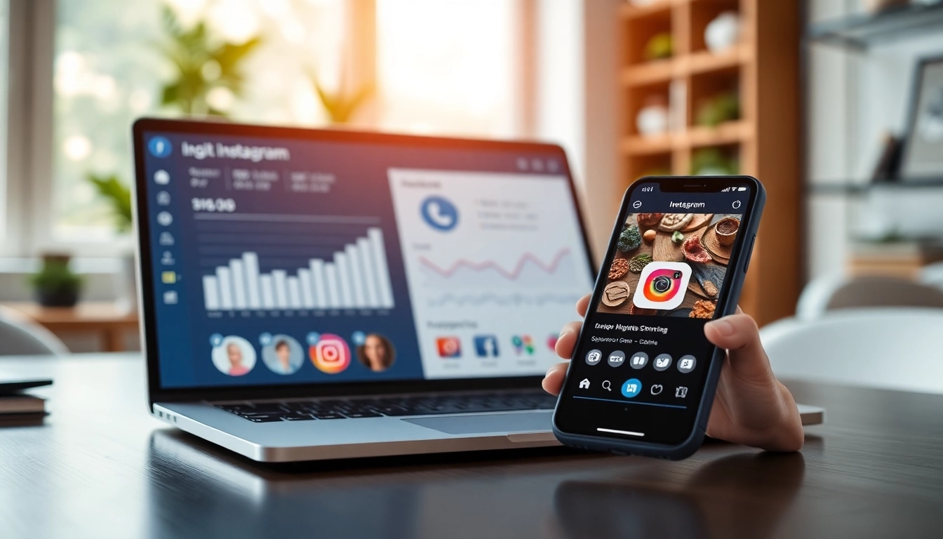 Analyze metrics on an Instagram smm panel, highlighting engagement and growth strategies.