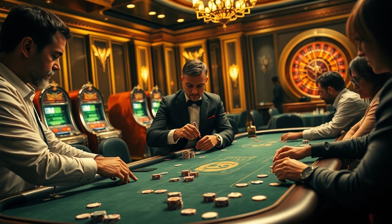 Engaging scene of players at a high-stakes poker table, showcasing the thrill of sex games ai.