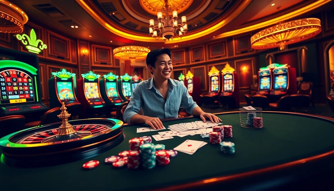 Vivez l'excitation du casino en ligne Français 2026 avec des machines à sous vibrantes et l'action du poker.