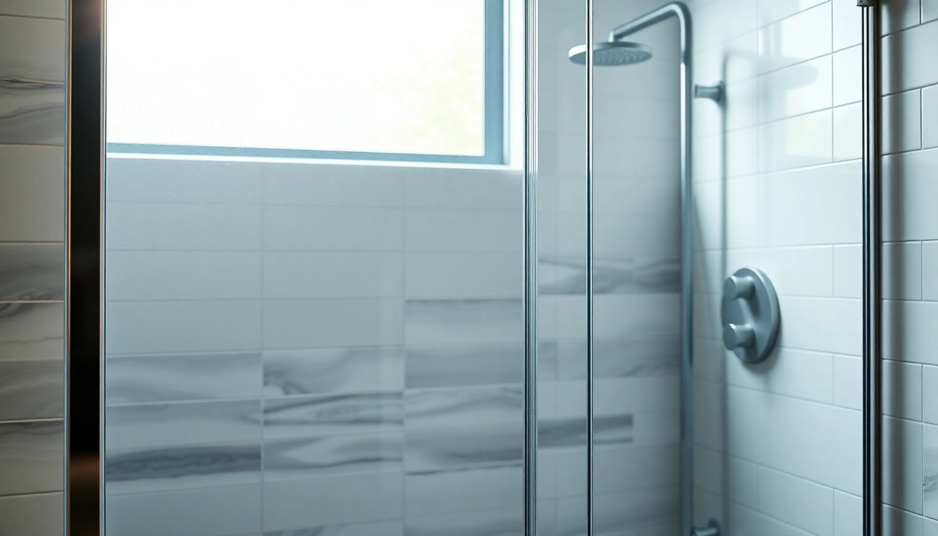 Exquisite semi frameless shower screens showcasing minimalist design elegance.