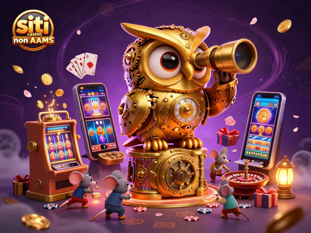 Gioca nei migliori siti casino non AAMS con slot, giochi e bonus entusiasmanti.