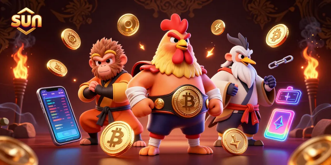 Bet on excitement at Sun with fierce characters and dynamic crypto elements