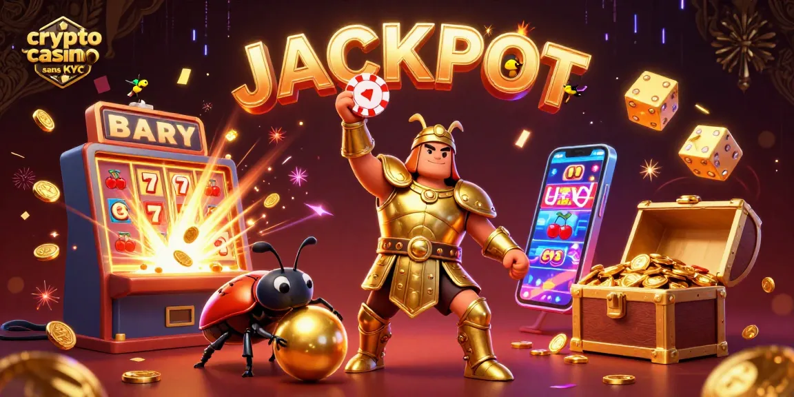Gagnez avec le crypto casino sans KYC en découvrant des jackpots animés et des jeux colorés.