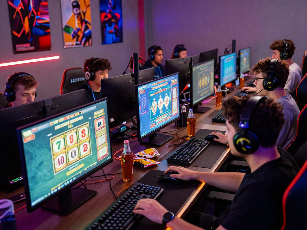Gamer yang antusias bermain game spin klasik di JPTOTO, daftar jptoto dengan nyaman.