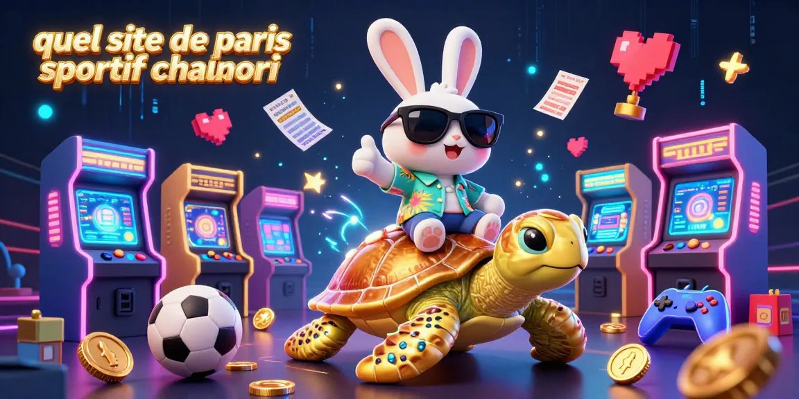 Découvrez quel site de paris sportif choisir avec notre illustration colorée et animée, idéale pour les parieurs.
