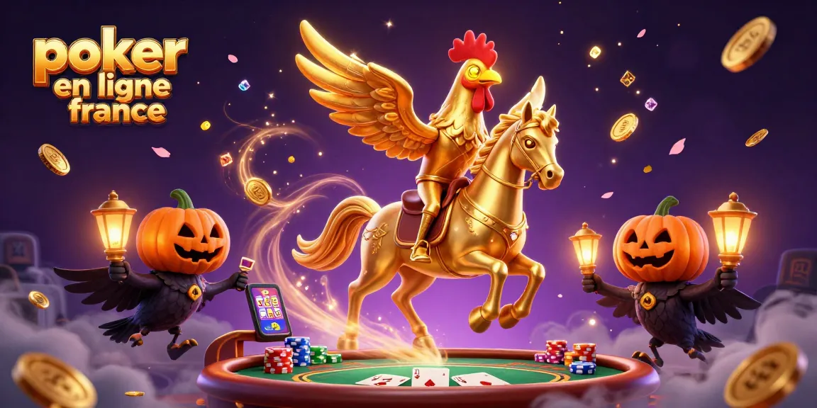 Jouez au poker en ligne en France avec une animation captivante de casino.