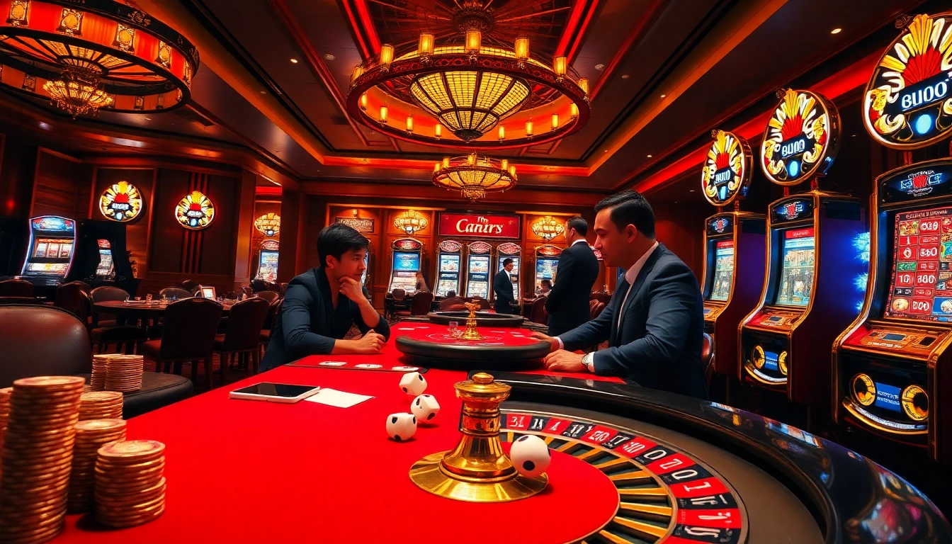 Jeux à enjeux élevés dans un environnement luxueux au casino en ligne Français 2026.