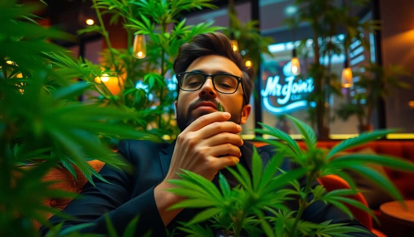 Profitez d'une expérience unique au Mr Joint Club cannabis madrid avec ambiance chaleureuse.