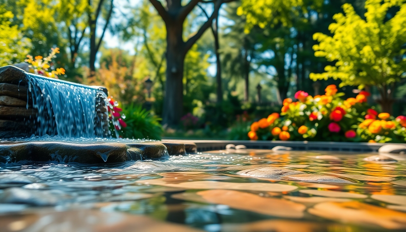 Transform your garden with enchanting water features that create a tranquil atmosphere.