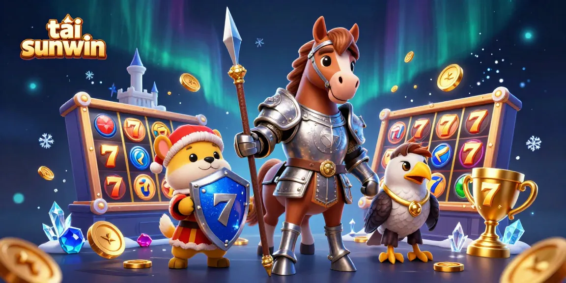 Engage your luck with tải sunwin as a knight of gaming, amidst slots and golden treasures