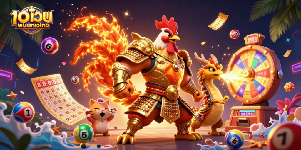 เข้าร่วมสนุกกับ 10เว็บพนันออนไลน์ พร้อมทำเงินจากเกมคาสิโนในภาพการ์ตูน 3 มิติ