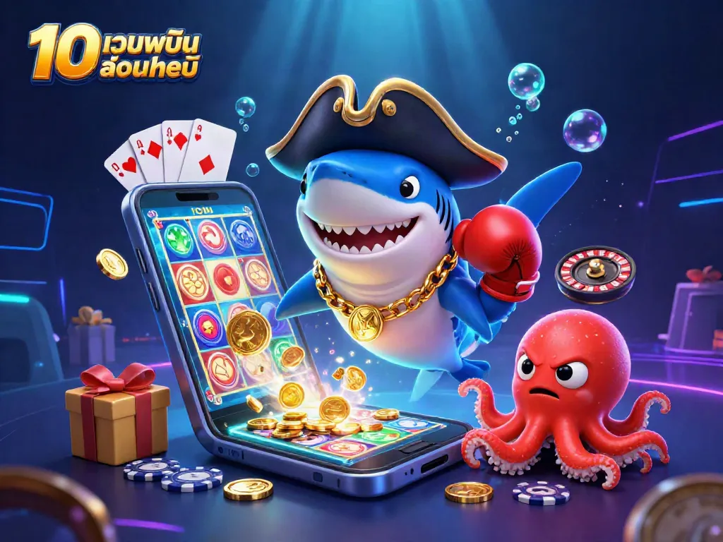 เล่นเกมคาสิโนออนไลน์บน 10เว็บพนันออนไลน์ ด้วยภาพสามมิติสุดยอด!