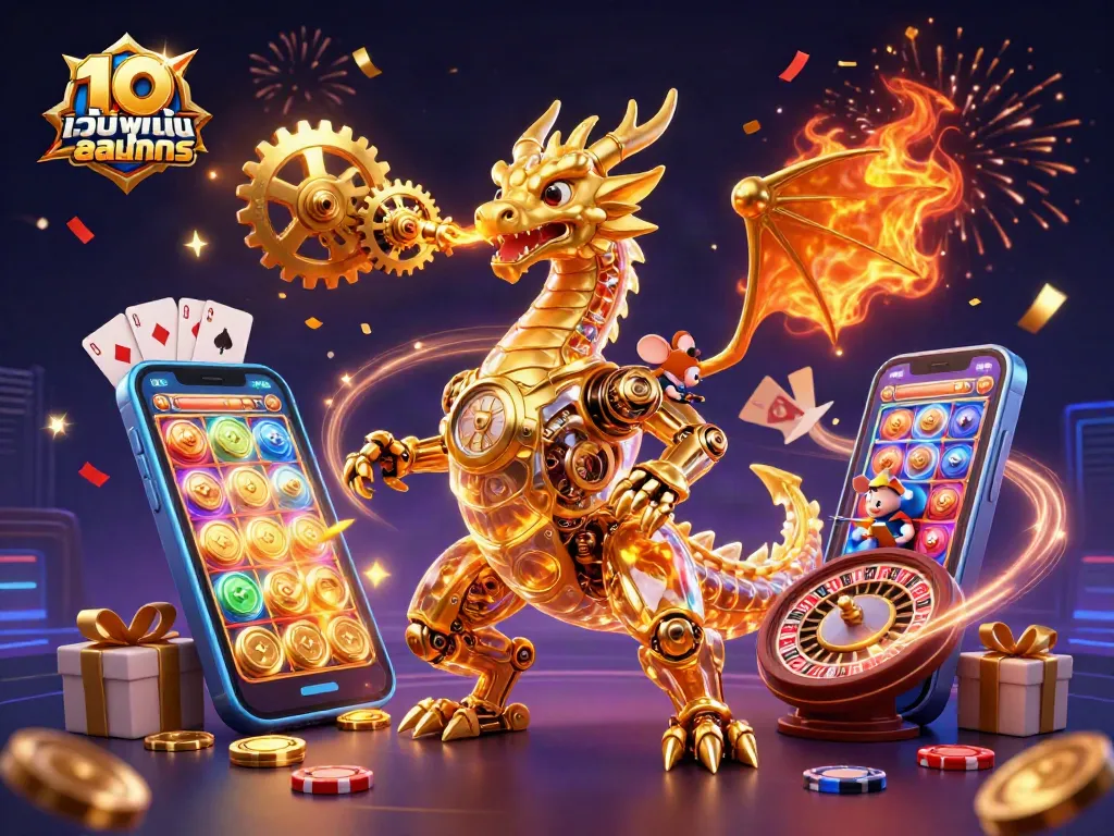 เล่นเกมสล็อตออนไลน์ที่ดีที่สุดกับ 10เว็บพนันออนไลน์ พร้อมโปรโมชั่นสุดพิเศษ