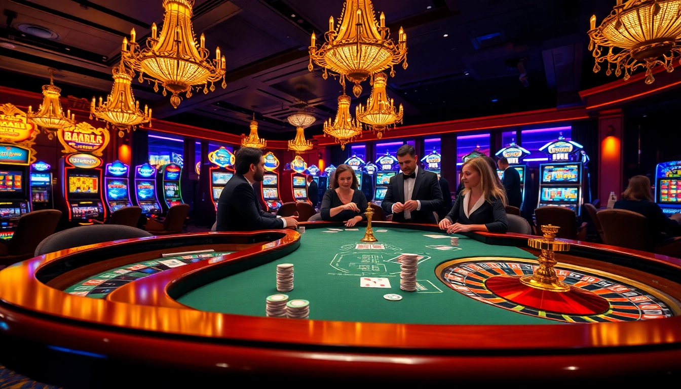 Experience the luxury of gambling at https://gg88.gold/ with vibrant poker tables and elegant slot machines.