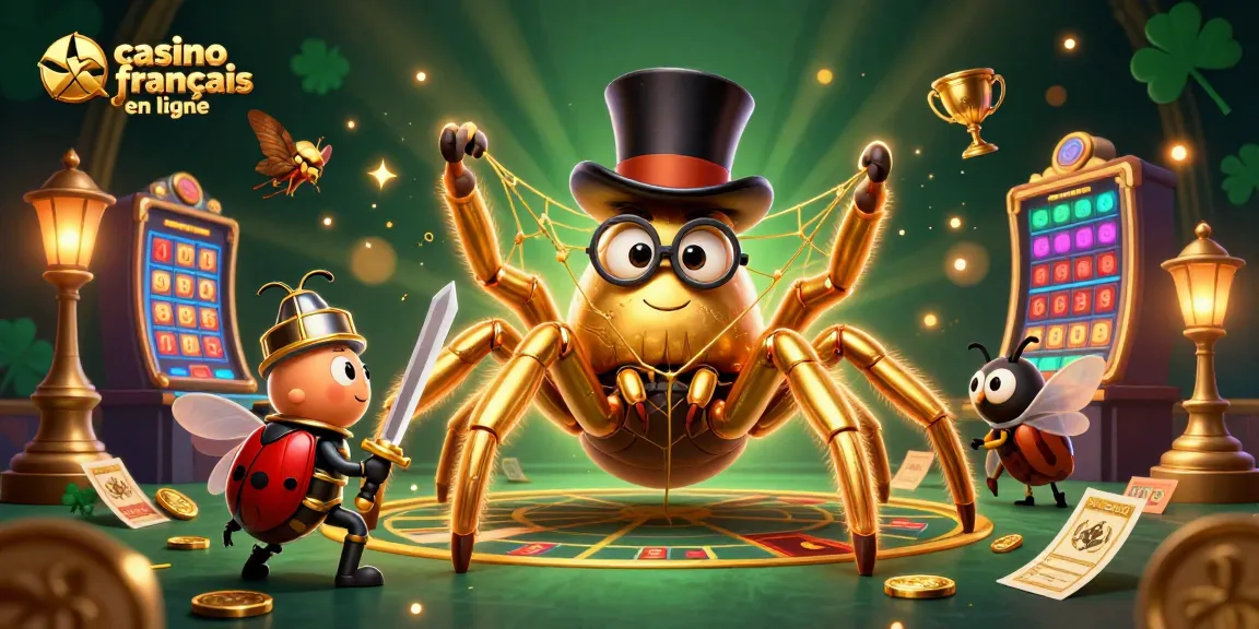 Jouez sur le casino français en ligne avec des personnages captivants et des jackpots brillants.