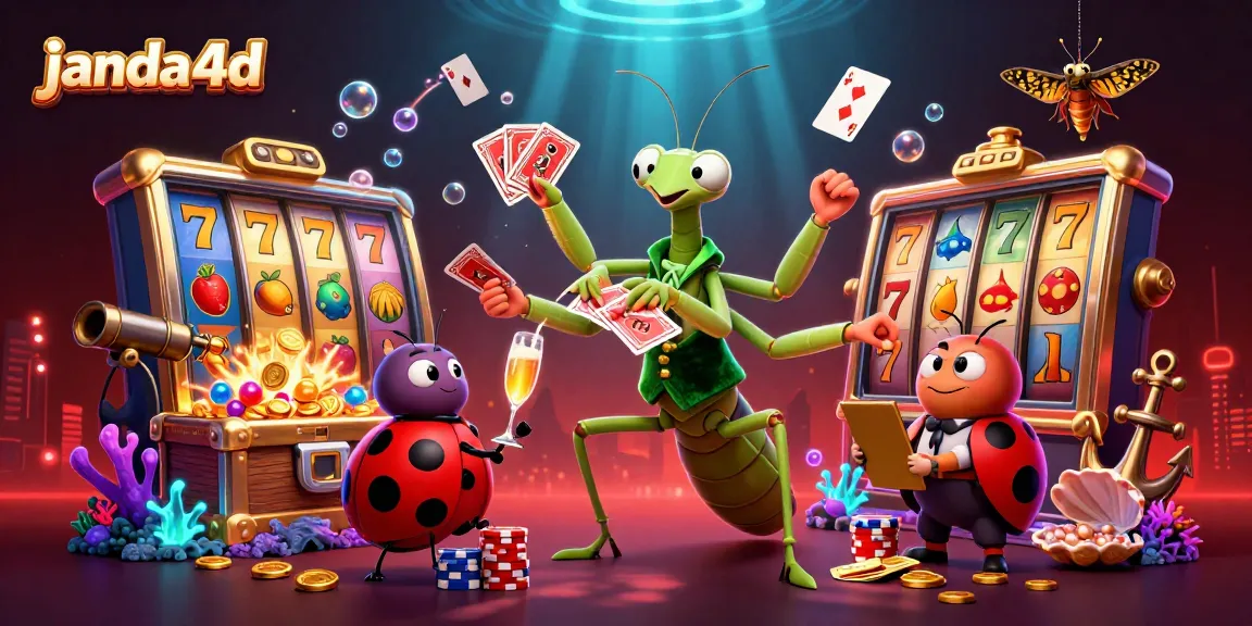 janda4d menampilkan permainan slot dengan karakter unik dalam ilustrasi 3D yang menarik