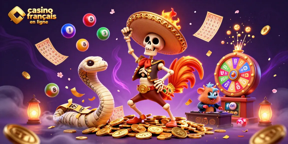 Le casino français en ligne révèle ses trésors avec un poulet mariachi dansant sur des pièces d'or.