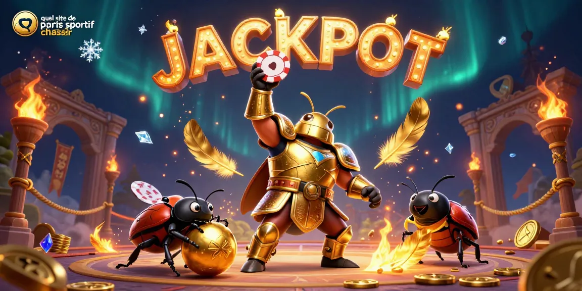 Illustrez quel site de paris sportif choisir avec une scène dynamique de personnages jouant au casino.