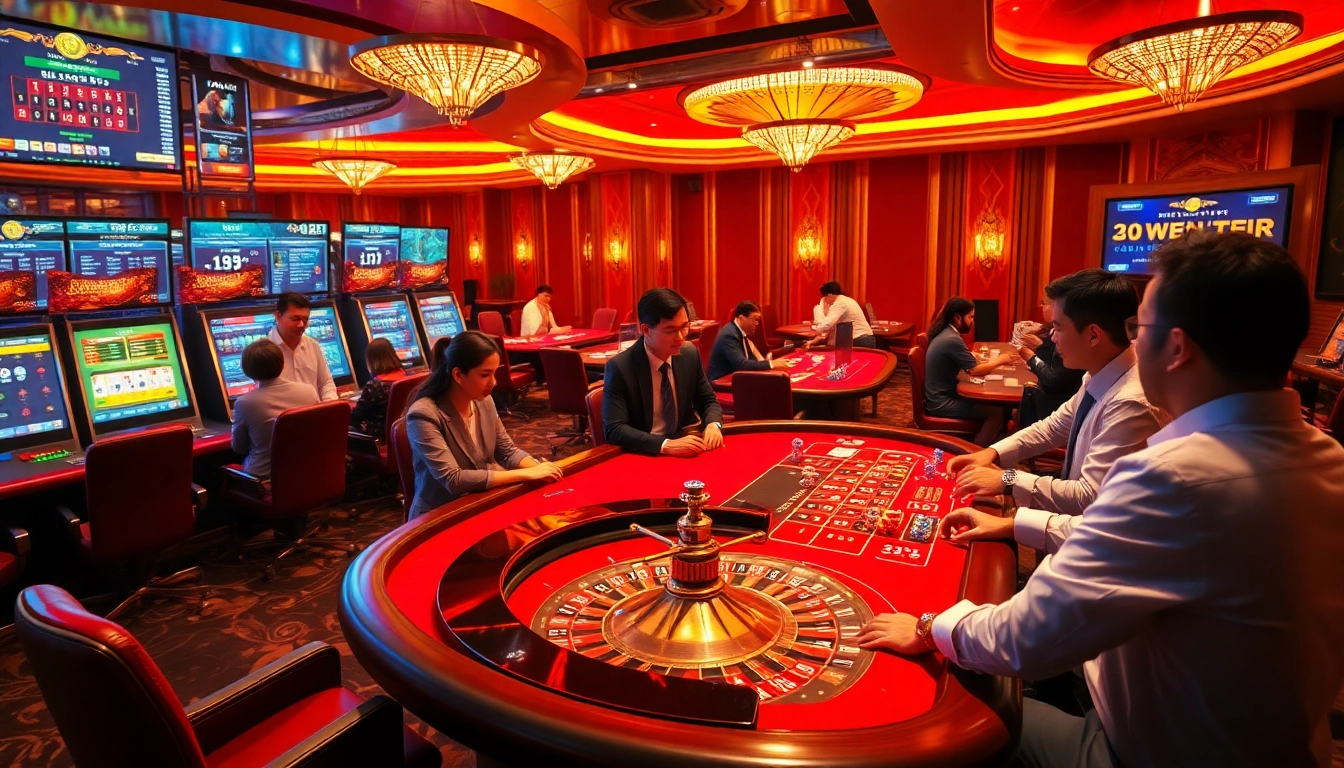 Vivez l'excitation du casino en ligne Français 2026 avec des tables de casino vibrantes et un gameplay captivant.