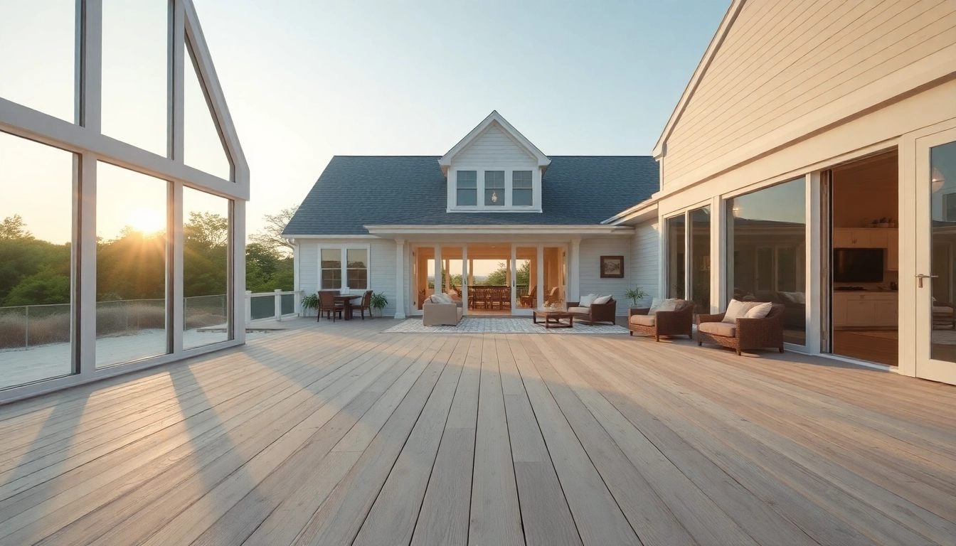 Cape Cod home addition showcases spacious design with natural lighting and coastal ambiance.