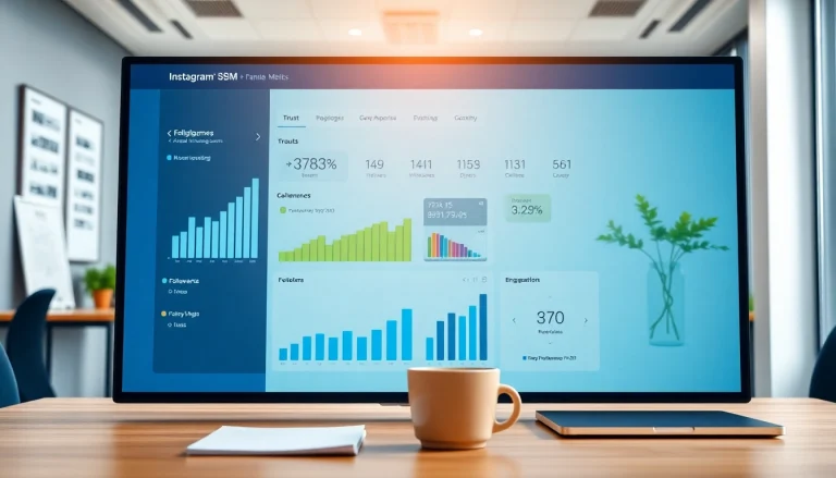 Track Instagram smm panel metrics with a professional digital marketing dashboard.