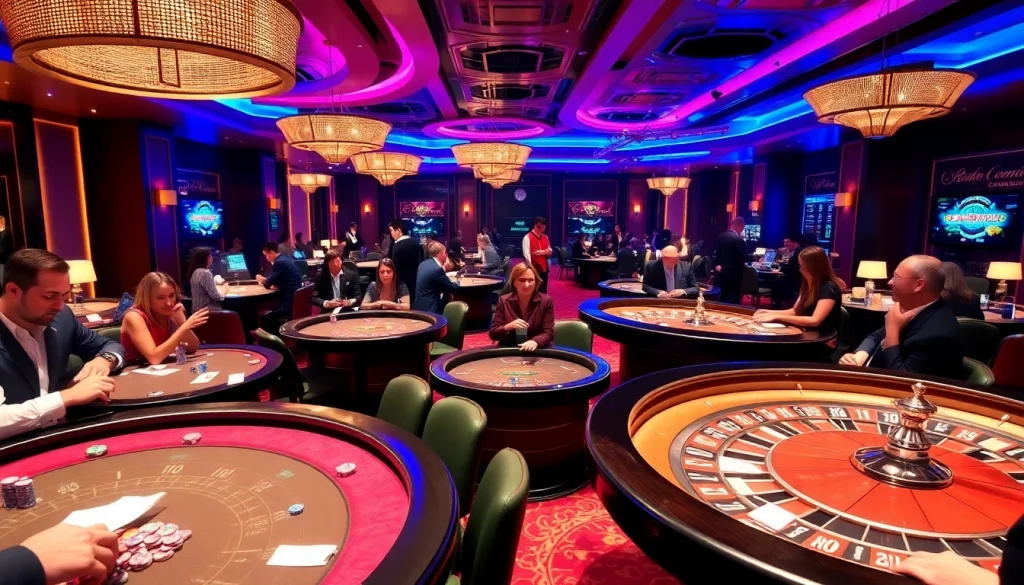 Experience the thrill of winning at https://uu88.blog/ with vibrant casino tables and engaging players.