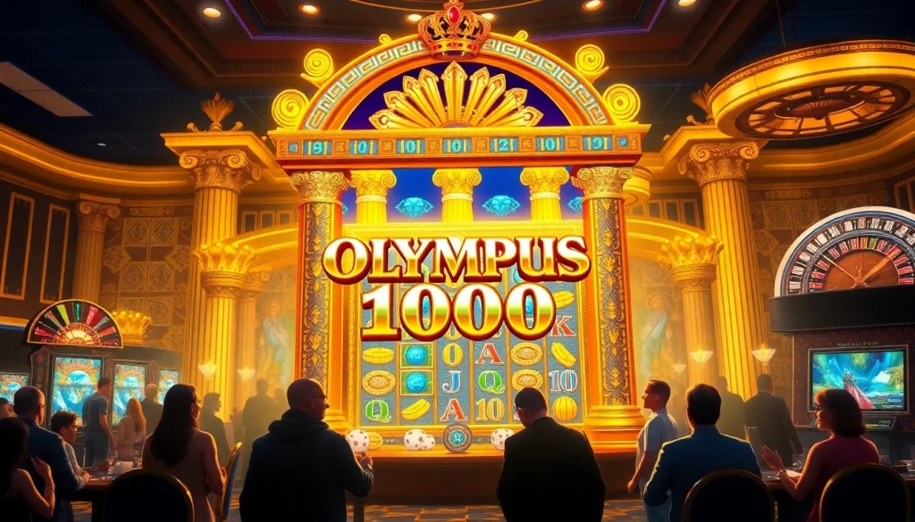 Engage in high-stakes gameplay at Olympus 1000 slot machine, featuring Greek themes and thrilling symbols.