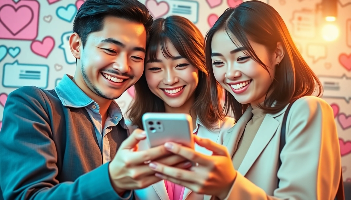 instagram 日本人フォロワー 購入のために喜ぶ若者たちの写真