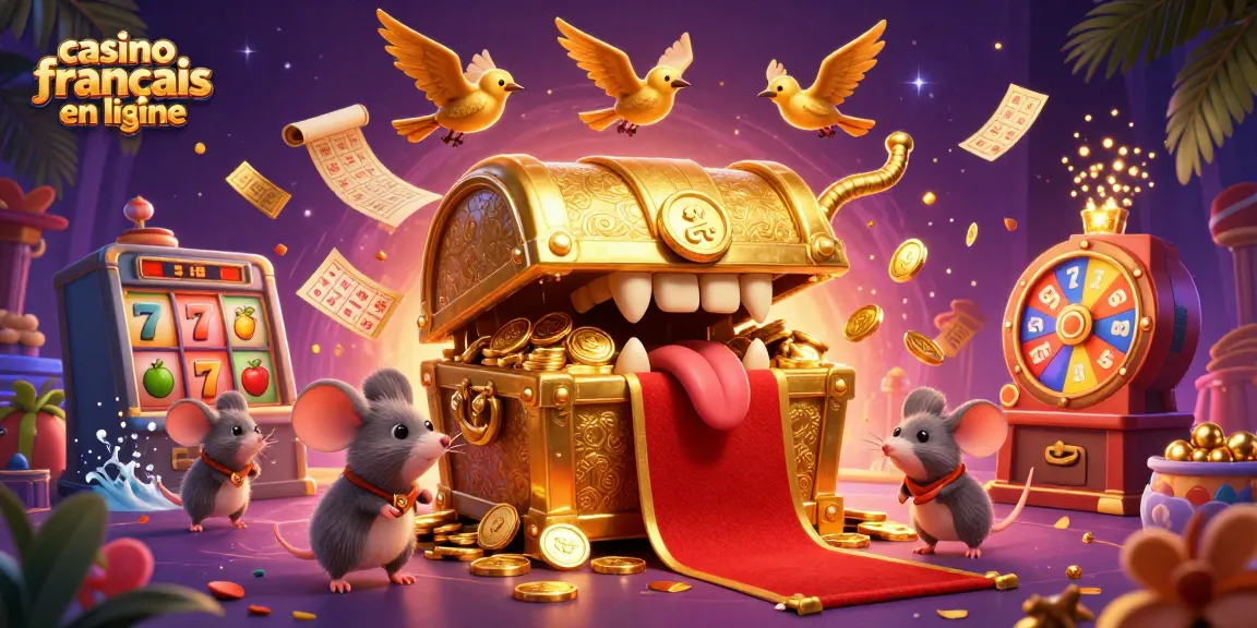 Jouer à des jeux excitants sur un casino français en ligne avec des cagnottes et des machines à sous.